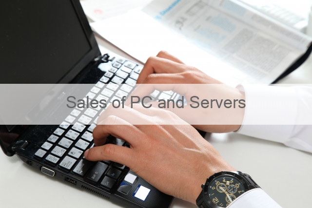 Sales of PC and Servers